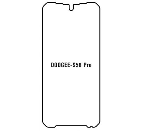 Hydrogel - ochranná fólia - Doogee S58 Pro