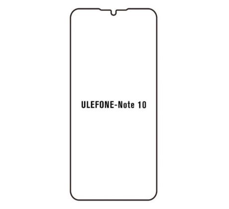 UV Hydrogel s UV lampou - ochranná fólia - Ulefone Note 10 