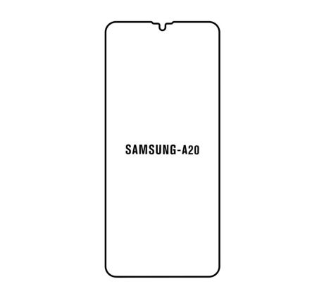 UV Hydrogel s UV lampou - ochranná fólia - Samsung Galaxy A20 