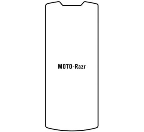 UV Hydrogel s UV lampou - ochranná fólia - Motorola Razr 2020 