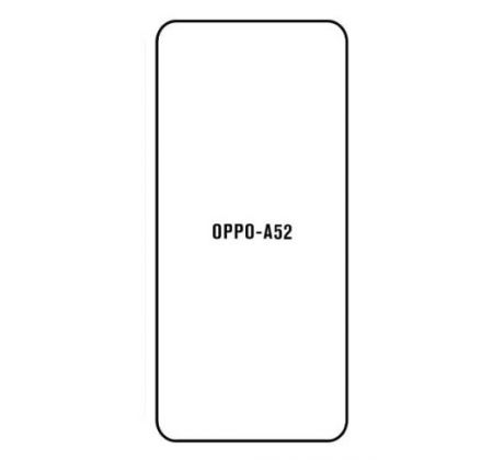 UV Hydrogel s UV lampou - ochranná fólia - OPPO A52 