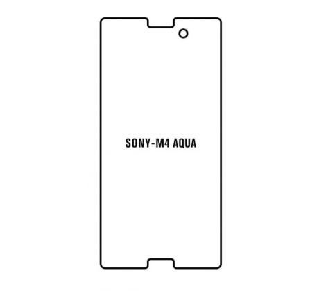 UV Hydrogel s UV lampou - ochranná fólia - Sony Xperia M4 Aqua 