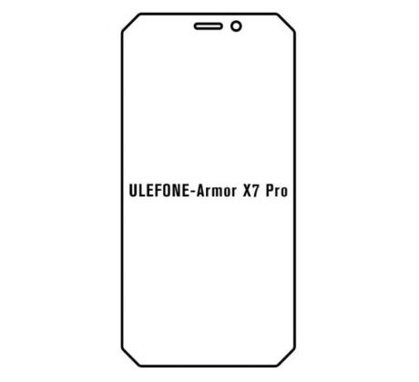 UV Hydrogel s UV lampou - ochranná fólia - Ulefone Armor X7/X7 Pro 