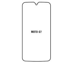 UV Hydrogel s UV lampou - ochranná fólia - Motorola Moto G7 
