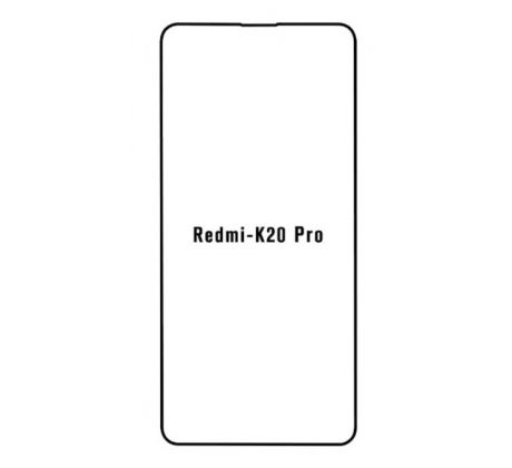UV Hydrogel s UV lampou - ochranná fólia - Xiaomi Redmi K20 Pro 