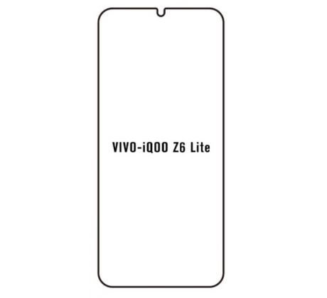 UV Hydrogel s UV lampou - ochranná fólia - Vivo iQOO Z6 lite 