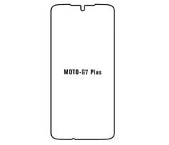 UV Hydrogel s UV lampou - ochranná fólia - Motorola Moto G7 Plus  