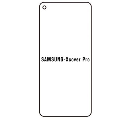 UV Hydrogel s UV lampou - ochranná fólia - Samsung Galaxy Xcover Pro 