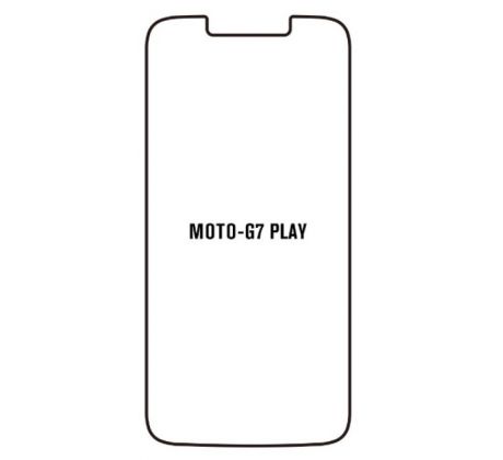 UV Hydrogel s UV lampou - ochranná fólia - Motorola Moto G7 Play 