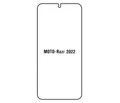 UV Hydrogel s UV lampou - ochranná fólia - Motorola Razr 2022