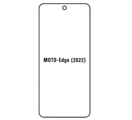 UV Hydrogel s UV lampou - ochranná fólia - Motorola Edge (2022)