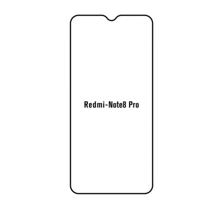 UV Hydrogel s UV lampou - ochranná fólia - Xiaomi Redmi Note 8 Pro  