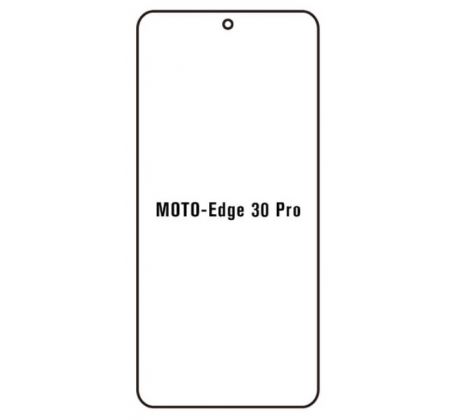 UV Hydrogel s UV lampou - ochranná fólia - Motorola Edge 30 Pro 