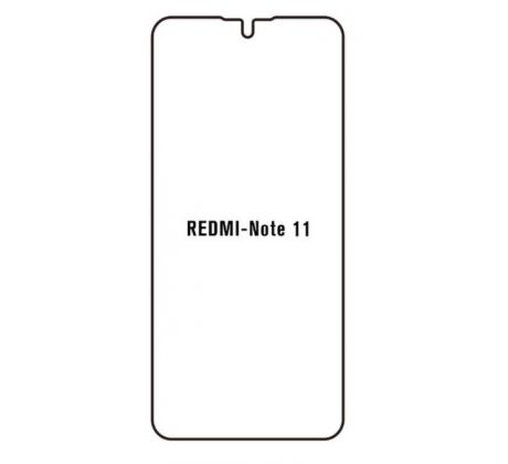 UV Hydrogel s UV lampou - ochranná fólia - Xiaomi Redmi Note 11 5G 