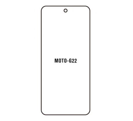 UV Hydrogel s UV lampou - ochranná fólia - Motorola Moto G22 