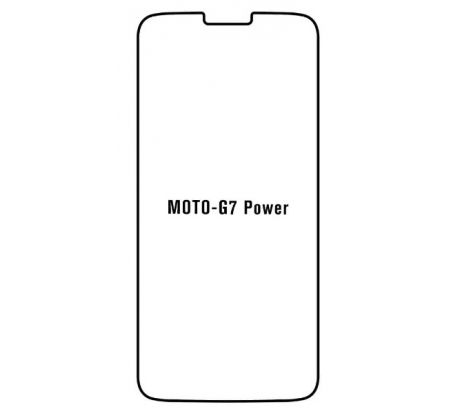 UV Hydrogel s UV lampou - ochranná fólia - Motorola Moto G7 Power 