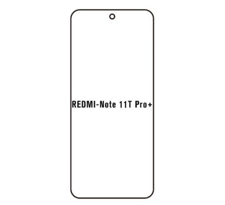 UV Hydrogel s UV lampou - ochranná fólia - Xiaomi Redmi Note 11T Pro+