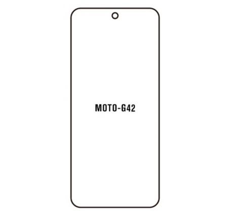 UV Hydrogel s UV lampou - ochranná fólia - Motorola Moto G42 