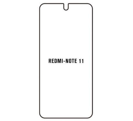 UV Hydrogel s UV lampou - ochranná fólia - Xiaomi Redmi Note 11