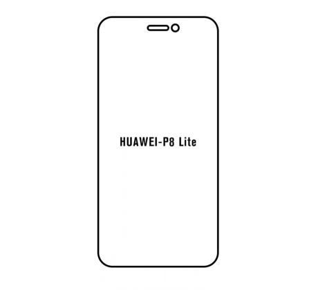 UV Hydrogel s UV lampou - ochranná fólia - Huawei P8 Lite 2017 
