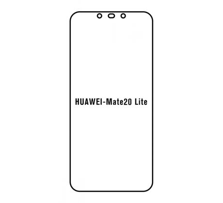 UV Hydrogel s UV lampou - ochranná fólia - Huawei Mate 20 Lite 