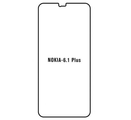 UV Hydrogel s UV lampou - ochranná fólia - Nokia 6.1 Plus (Nokia X6) 