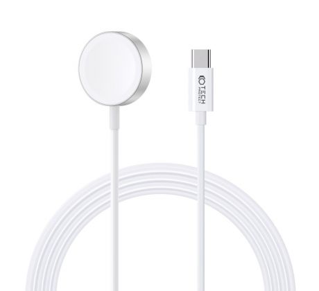 KÁBEL TECH-PROTECT ULTRABOOST MAGNETIC CHARGING TYPE-C CABLE 120CM APPLE WATCH WHITE