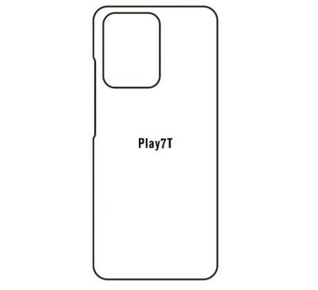 Hydrogel - matná zadná ochranná fólia - Huawei Honor Play 7T