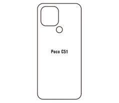 Hydrogel - zadná ochranná fólia - Xiaomi Poco C51