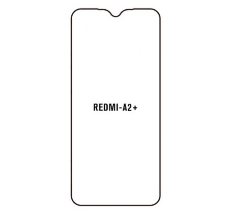 Hydrogel - ochranná fólia - Xiaomi Redmi A2+ (A2 Plus) (case friendly)