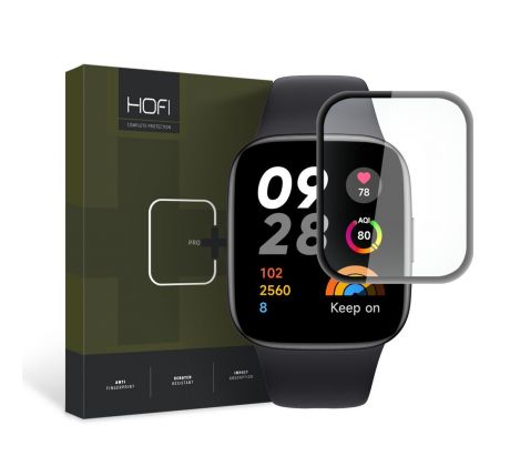 HYBRIDNÉ SKLO HOFI HYBRID PRO+ XIAOMI REDMI WATCH 3 BLACK