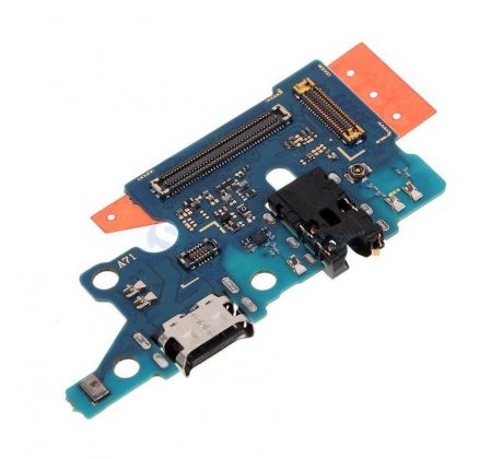 Samsung Galaxy A71 A715 - Nabíjací flex s PCB doskou a konektor