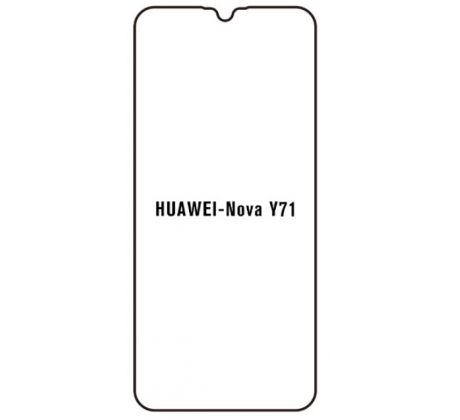UV Hydrogel s UV lampou - ochranná fólia - Huawei Nova Y71