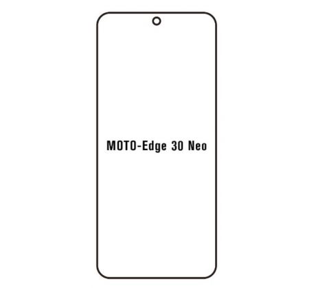 Hydrogel - ochranná fólia - Motorola Edge 30 Neo (case friendly)