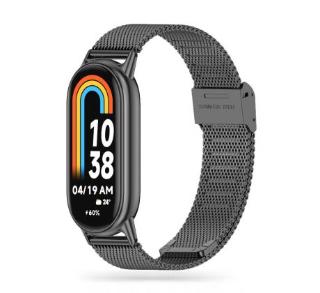 REMIENOK TECH-PROTECT MILANESEBAND XIAOMI SMART BAND 8 / 9 NFC BLACK