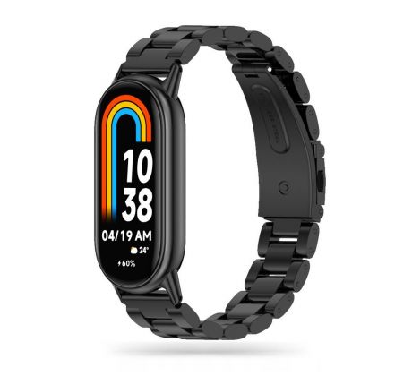 REMIENOK TECH-PROTECT STAINLESS XIAOMI SMART BAND 8 / 9 NFC BLACK