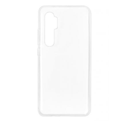 Transparentný silikónový kryt s hrúbkou 0,5mm  - Xiaomi Mi Note 10 Lite  priesvitný
