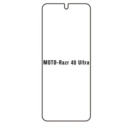 UV Hydrogel s UV lampou - ochranná fólia - Motorola Razr 40 Ultra 