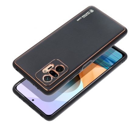 LEATHER Case  Xiaomi Redmi Note 12 Pro+ 5G čierny