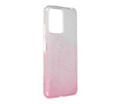 SHINING Case  Xiaomi Redmi Note 12 5G priesvitný/ružový