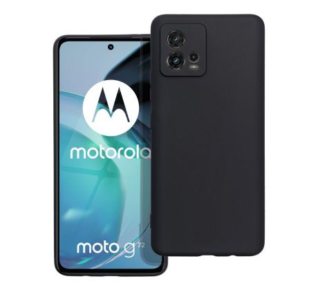 MATT Case  Motorola Moto G72 čierny