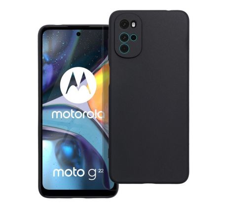 MATT Case  Motorola Moto G22 čierny