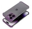 Bumper s ochranou zadnej kamery pre  iPhone 13  fialový