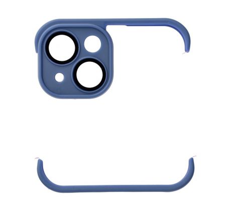 Bumper s ochranou zadnej kamery pre  iPhone 14 modrý