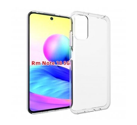 Transparentný silikónový kryt s hrúbkou 0,5mm  - Realme 10 5G / 9i 5G  priesvitný