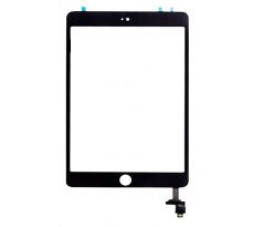 Apple iPad Mini 3 - dotyková plocha, sklo (digitizér) - čierna