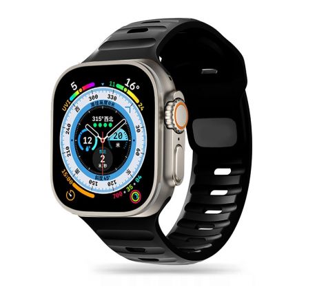 REMIENOK TECH-PROTECT ICONBAND LINE APPLE WATCH 4 / 5 / 6 / 7 / 8 / 9 / SE / ULTRA 1 / 2 (42 / 44 / 45 / 49 MM) BLACK