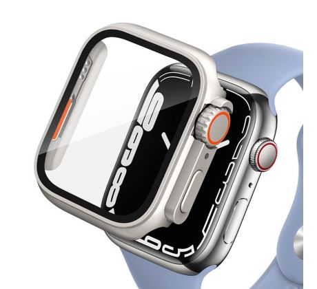 KRYT/OCHRANA DISPLEJA TECH-PROTECT DEFENSE360 APPLE WATCH 4 / 5 / 6 / SE (44MM) TITANIUM/ORANGE