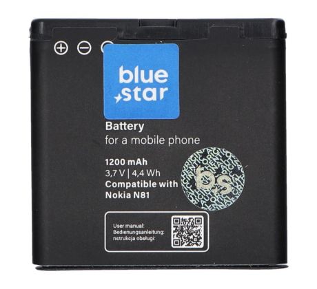 Batéria Nokia E51/N81/N81 8GB/N82/N86 1200 mAh Li-Ion (BS) PREMIUM