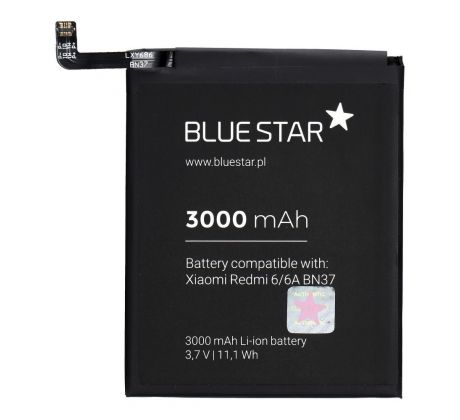 Batéria Xiaomi Redmi 6, Redmi 6A (BN37) 3000 mAh Li-Ion Blue Star